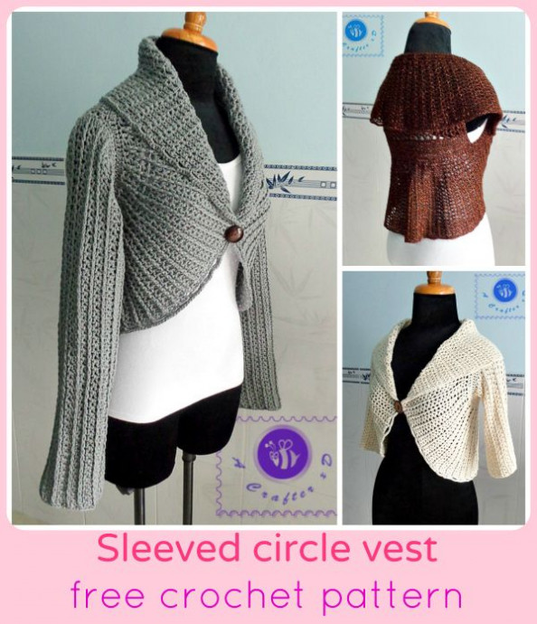 Create Your Own Crochet Sleeved Circle Vest: A Stylish and Versatile Guide