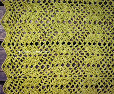 Enhance Your Dining Experience with a Crochet Chevron Stitch Table Runner