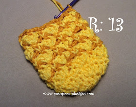 Crochet Pineapple Jar Cozie