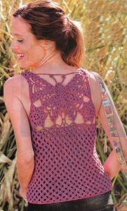 Create the Beautiful Crochet Butterfly Lace Motif Top with Detailed Instructions and Diagrams Create the Beautiful Crochet Butterfly Lace Motif Top with Detailed Instructions and Diagrams