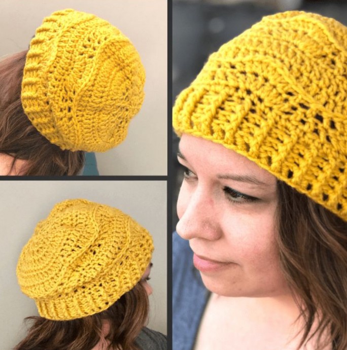 Crochet Beautiful Beanie (Free Pattern)