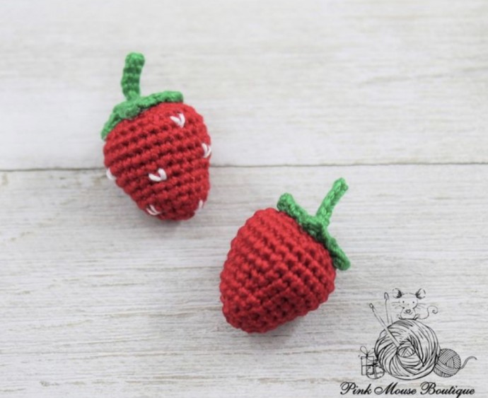 Crochet Sweet Strawberry
