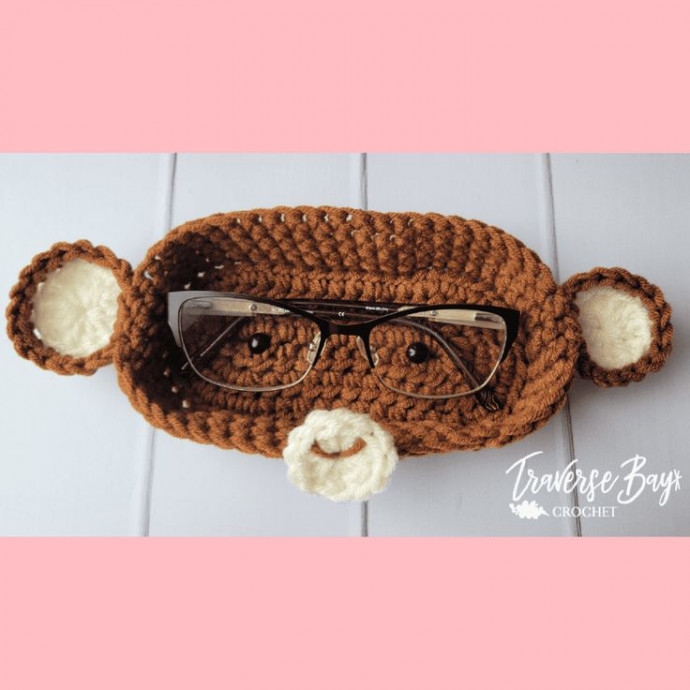 Create Your Own Adorable Crochet Monkey Glasses Holder - Fun DIY Accessory for Eyewear Create Your Own Adorable Crochet Monkey Glasses Holder - Fun DIY Accessory for Eyewear