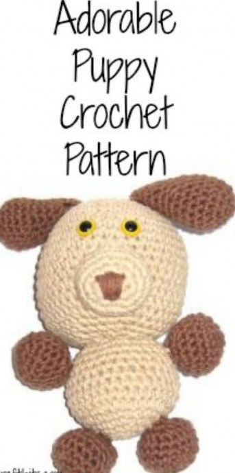 Crochet Amigurumi Wag Woof Puppy (Free Pattern)
