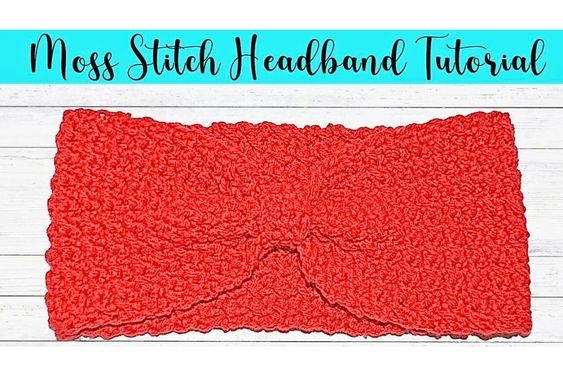Create Your Own Crochet Stylish Moss Stitch Headband for a Fashionable Look Create Your Own Crochet Stylish Moss Stitch Headband for a Fashionable Look