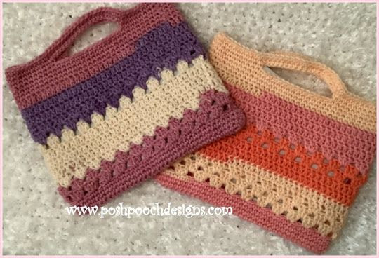 Crochet Lady's Shopping Bag