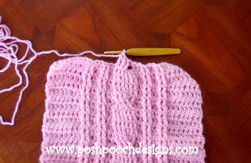 Crochet Cable Stitch Square Hat With Pom Poms &ndash; A Cozy and Stylish Accessory for Chilly Weather