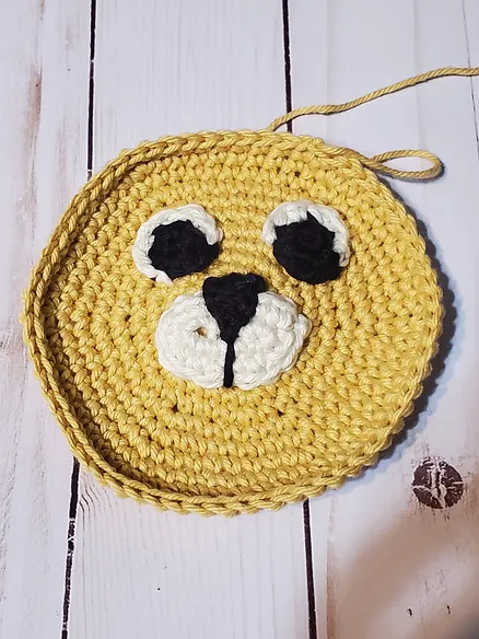 Crochet Little Lion Baby Rattle