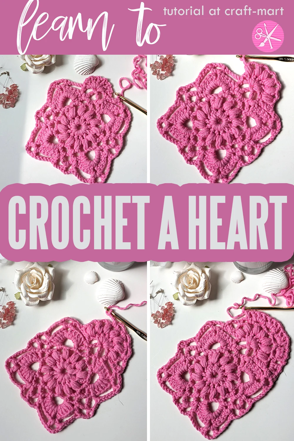 Crochet Adorable Heart