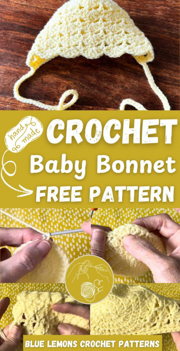 Crochet Baby Bonnet