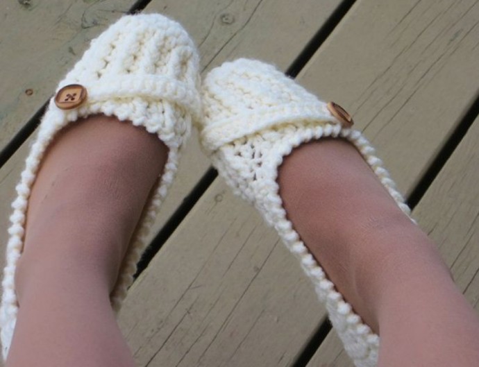 Crochet Ballet Slippers