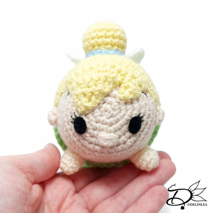 Create Your Own Crocheted Tinkerbell Tsum Tsum Amigurumi Toy: Step-by-Step Guide Create Your Own Crocheted Tinkerbell Tsum Tsum Amigurumi Toy: Step-by-Step Guide