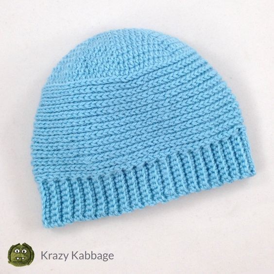 Create a Cozy and Charming Crochet Ribbed Baby Beanie for Your Little One Create a Cozy and Charming Crochet Ribbed Baby Beanie for Your Little One
