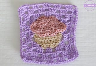 Crochet Cupcake Granny Square Pattern - Create Your Delightful Crochet Treat