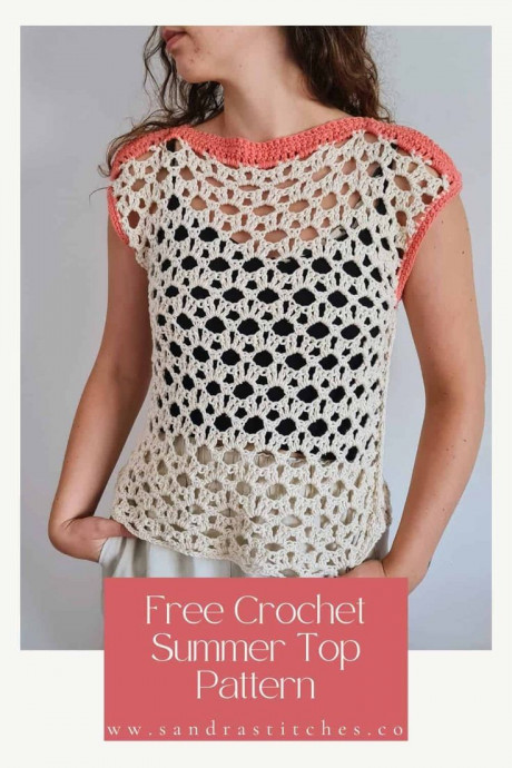 Create Beautiful Crochet Summer Tops: A Complete Guide with Materials, Instructions, and Finishing Touches Create Beautiful Crochet Summer Tops: A Complete Guide with Materials, Instructions, and Finishing Touches