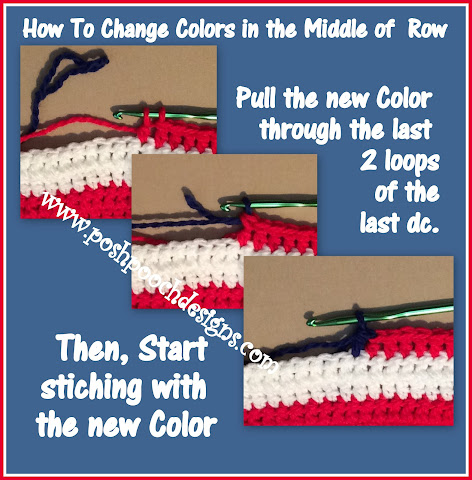Create Your Own Crochet Patriotic American Flag Yard Sign for Festive Outdoor Decor