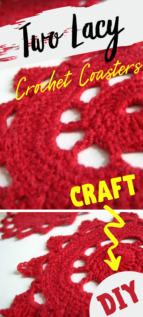 Create Beautiful Lacy Coasters: A Step-by-Step Guide to Crocheting 16-Point and 11-Point Coasters