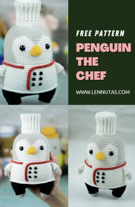 Crochet a Penguin Chef