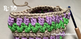 Crochet Spring Tulip Basket