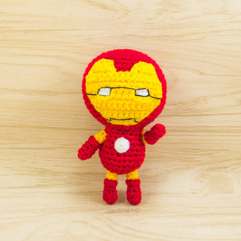 Create Your Own Crochet Iron Man Amigurumi: Step-by-Step Guide for Marvel Fans