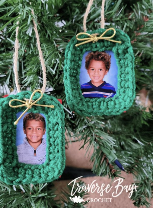 Crochet Picture Ornament Pattern