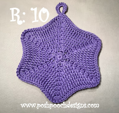 Crochet Hexie Pot Holder and Washcloth: Your Handmade Kitchen Essentials