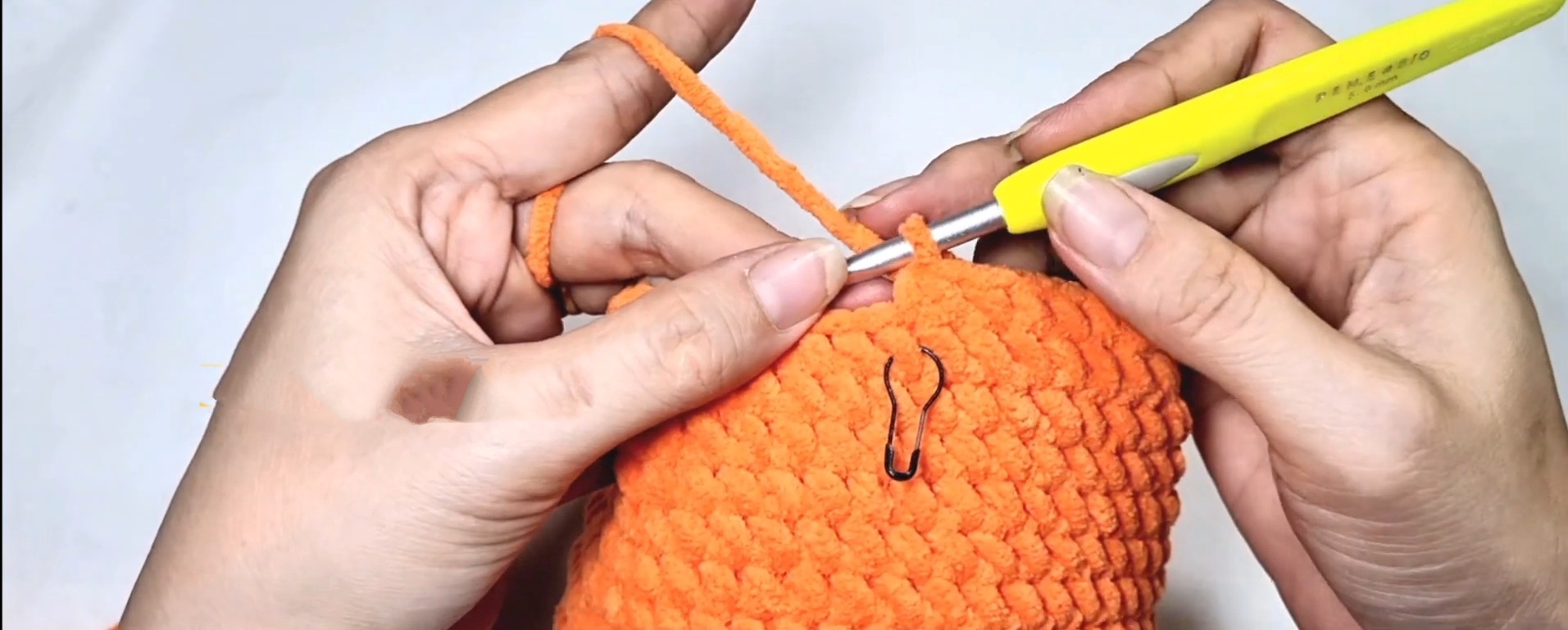 Crochet Festive Halloween Pumpkin