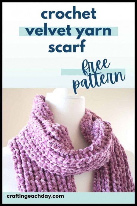 Discover the Luxurious Velvet Crochet Scarf: A Stylish and Cozy Accessory Discover the Luxurious Velvet Crochet Scarf: A Stylish and Cozy Accessory