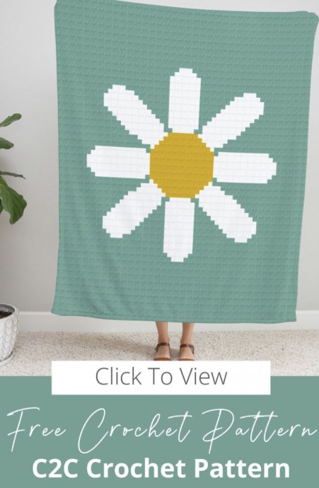 Create a Stunning C2C Large Daisy Crochet Blanket: A Perfect Project for All Skill Levels Create a Stunning C2C Large Daisy Crochet Blanket: A Perfect Project for All Skill Levels