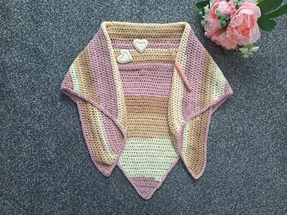 Crochet French Boho Wrap