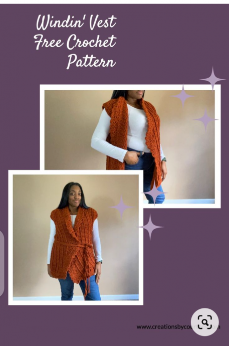 Cute Crotchet Vest