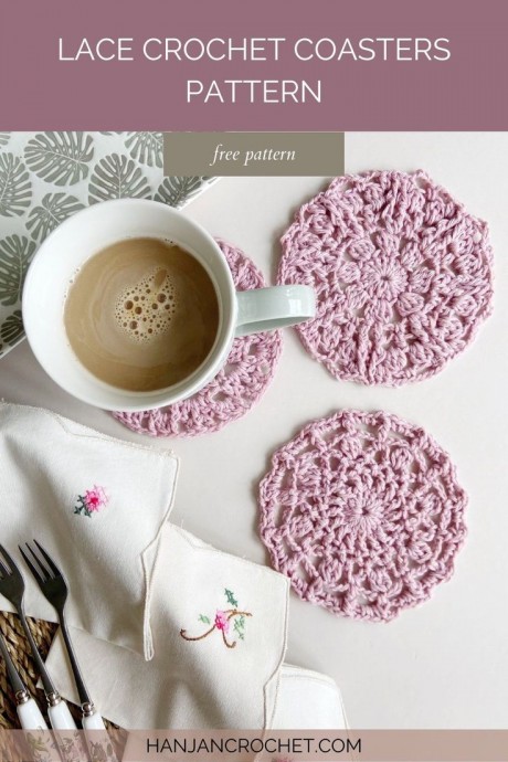 Cute Crochet Coaster