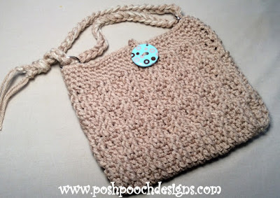 Crochet Fair Isle Shoulder Bag
