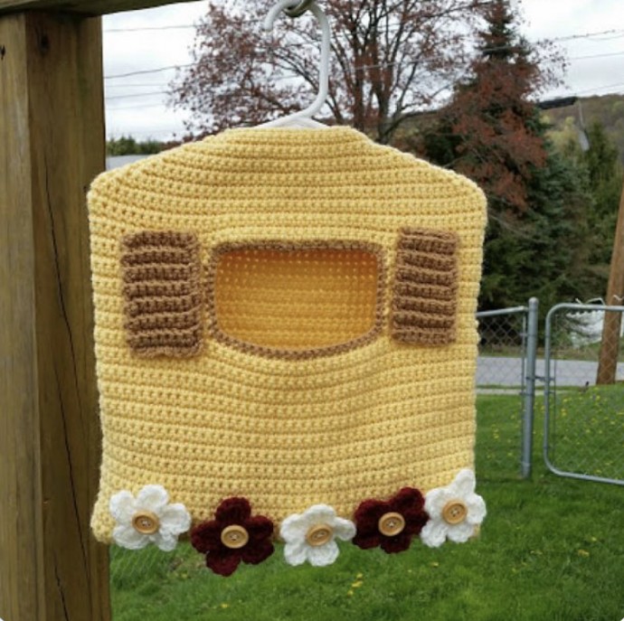 Garden Window Clothespin Bag