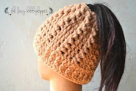 Create Trendy Crochet Messy Bun Hats: A Complete Pattern Guide Create Trendy Crochet Messy Bun Hats: A Complete Pattern Guide