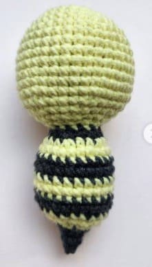Crochet Little Bee Amigurumi