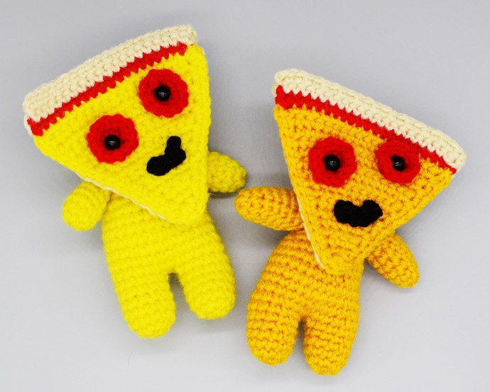 Crochet Pizza Face Amigurumi Crochet Pizza Face Amigurumi