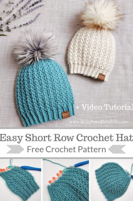 Create Your Own Unique Crochet Short Row Hat: A Step-by-Step Guide and Essential Materials Create Your Own Unique Crochet Short Row Hat: A Step-by-Step Guide and Essential Materials
