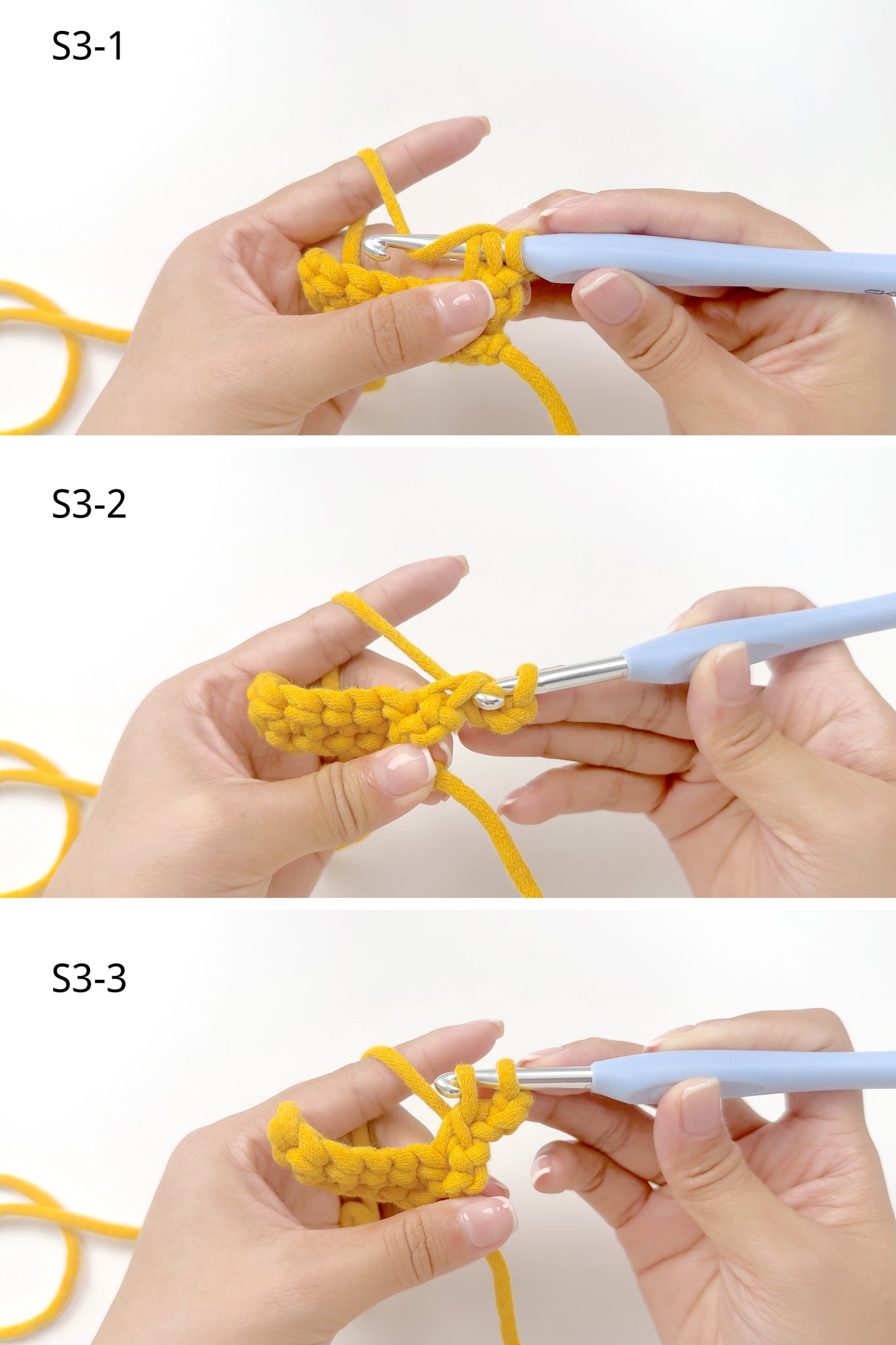 Crochet Open Picot Stitch