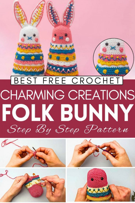 Create Your Own Crochet Folk Bunny: A Step-by-Step Guide for Handmade Joy Create Your Own Crochet Folk Bunny: A Step-by-Step Guide for Handmade Joy