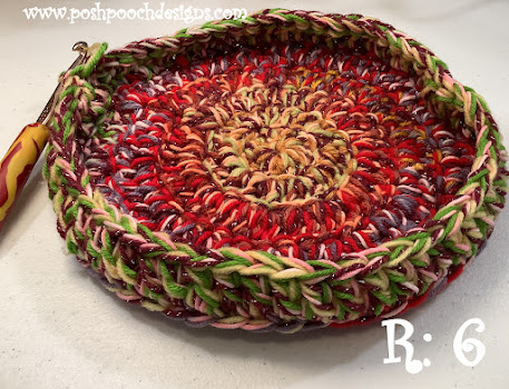 Crochet Scrap Happy Harvest Basket