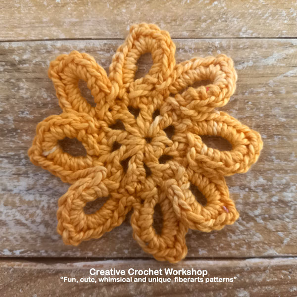 Crochet Hip Wild Flower Granny Square Pattern - Create Colorful and Cheerful Crochet Projects