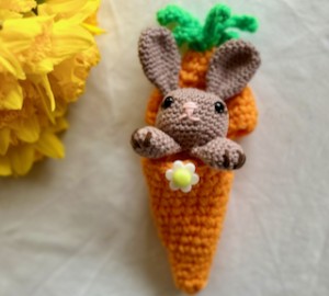 Create Your Adorable Mini Amigurumi Bunny Toy This Easter - A Perfect Crochet Pattern