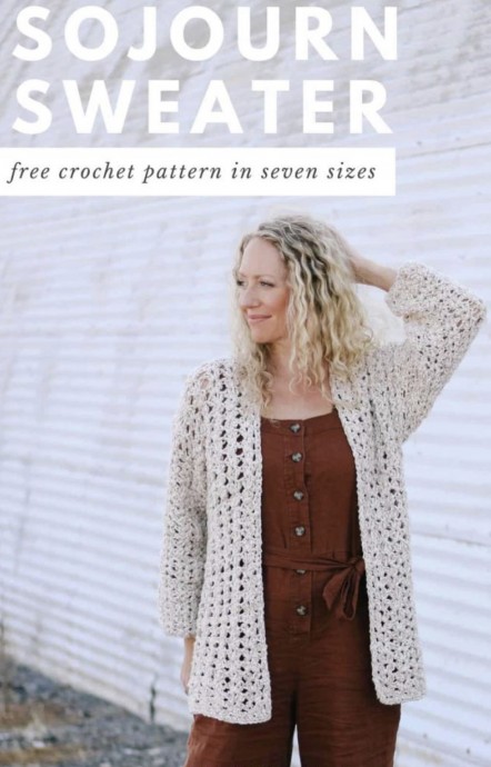 Crochet Adorable Jacket