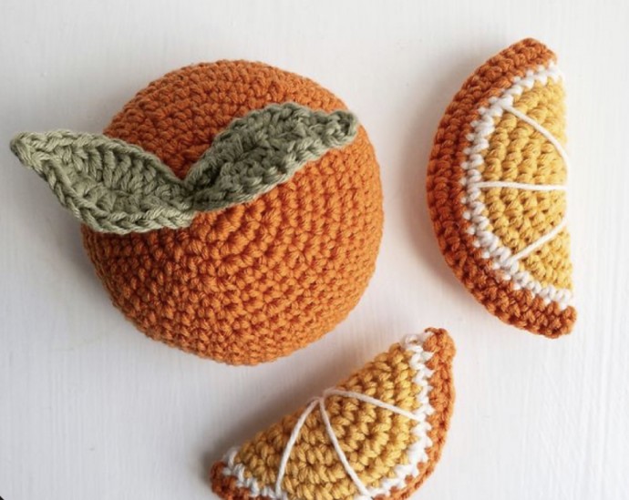 Adorable Crochet Orange