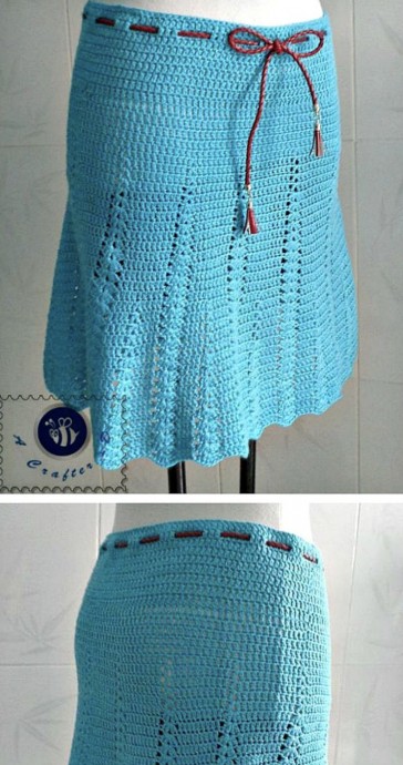 Create Your Own Flaunty Flared Skirt: A Stylish Crochet Project