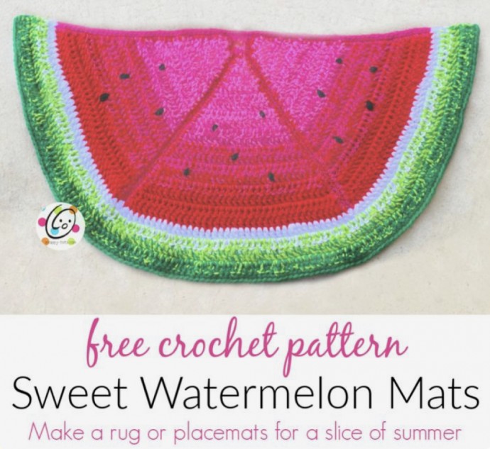 Cute Watermelon Mat