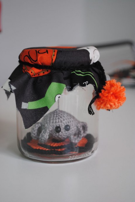 Create Your Own Whimsical Crochet Spider in a Jar for Halloween Fun Create Your Own Whimsical Crochet Spider in a Jar for Halloween Fun
