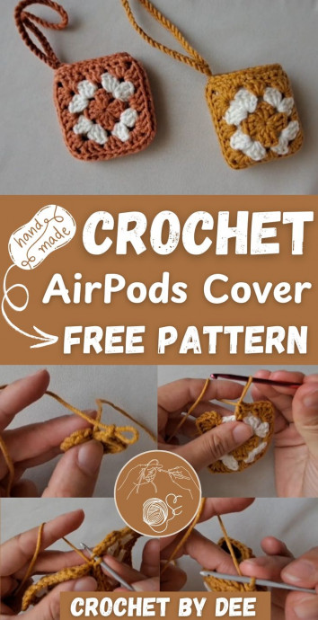 Crochet AirPods Cover
