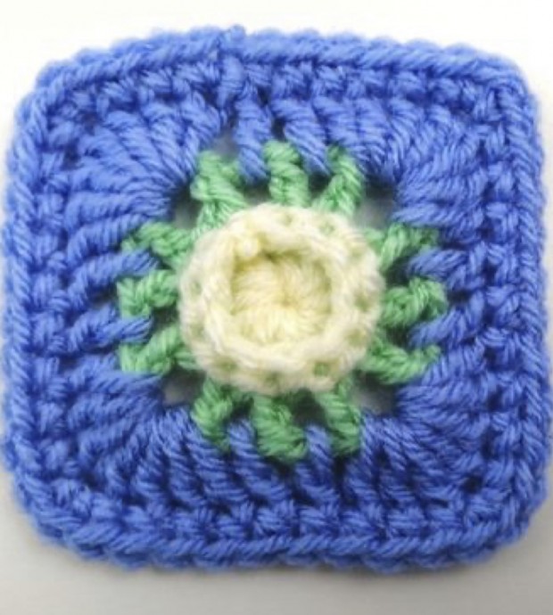 Create a Beautiful Crochet Raised Center Afghan Square for Your Next Project Create a Beautiful Crochet Raised Center Afghan Square for Your Next Project